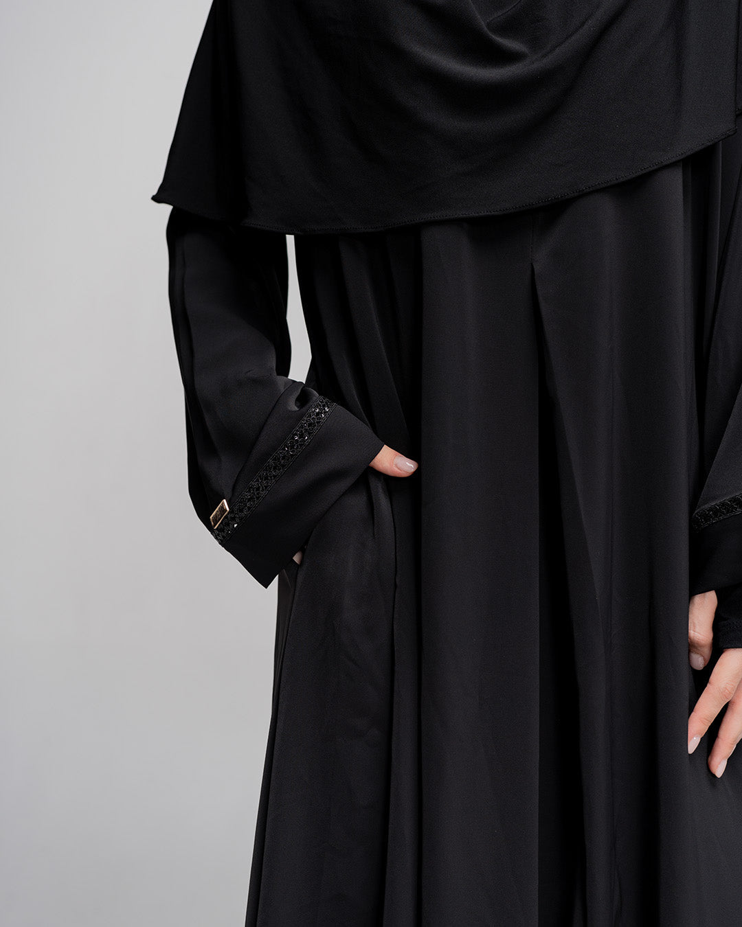 Minara Abaya Black by TUBITA - TUBITA