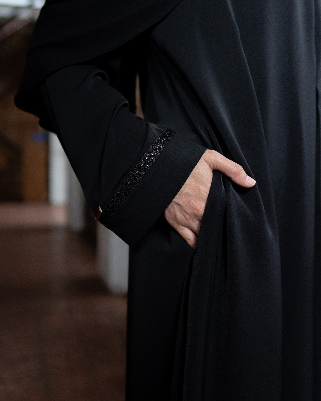 Minara Abaya Black by TUBITA - TUBITA