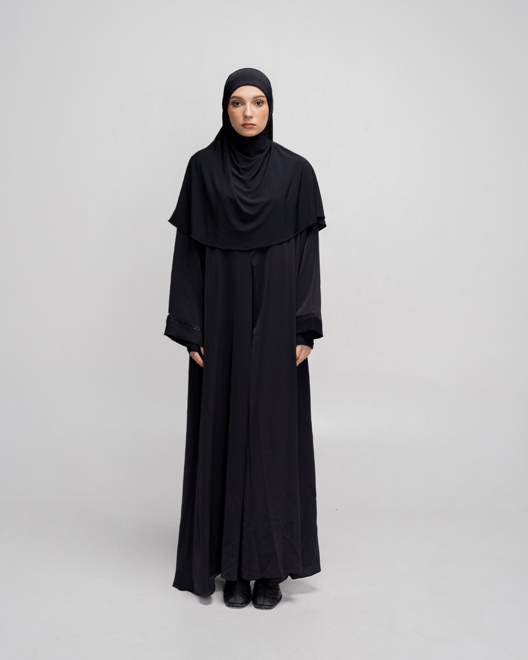Minara Abaya Black by TUBITA - TUBITA