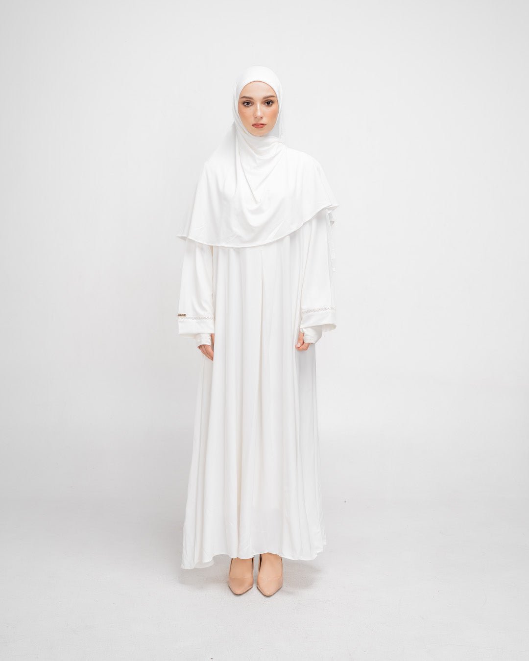 Minara Abaya Broken White by TUBITA - TUBITA