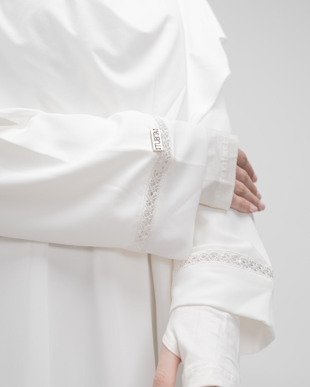 Minara Abaya Broken White by TUBITA - TUBITA