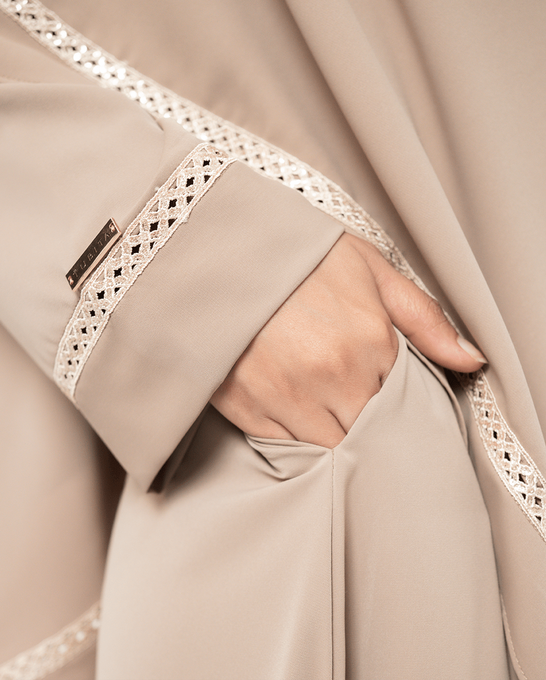 Minara Abaya Mocca - Abaya Premium Umroh Wanita - TUBITA