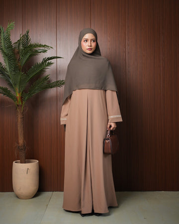 Minara Abaya Set Khiban Arabian - Abaya Premium Umroh Wanita - TUBITA