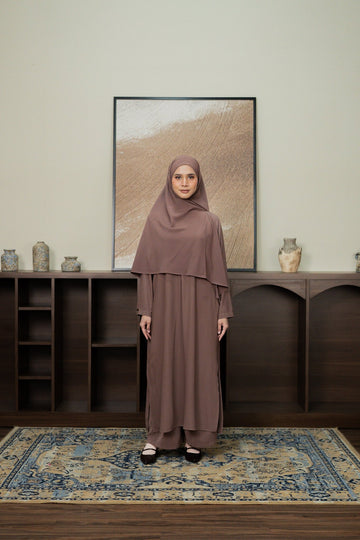 Nadira One Set dan Khimar Bandana by TUBITA - TUBITA