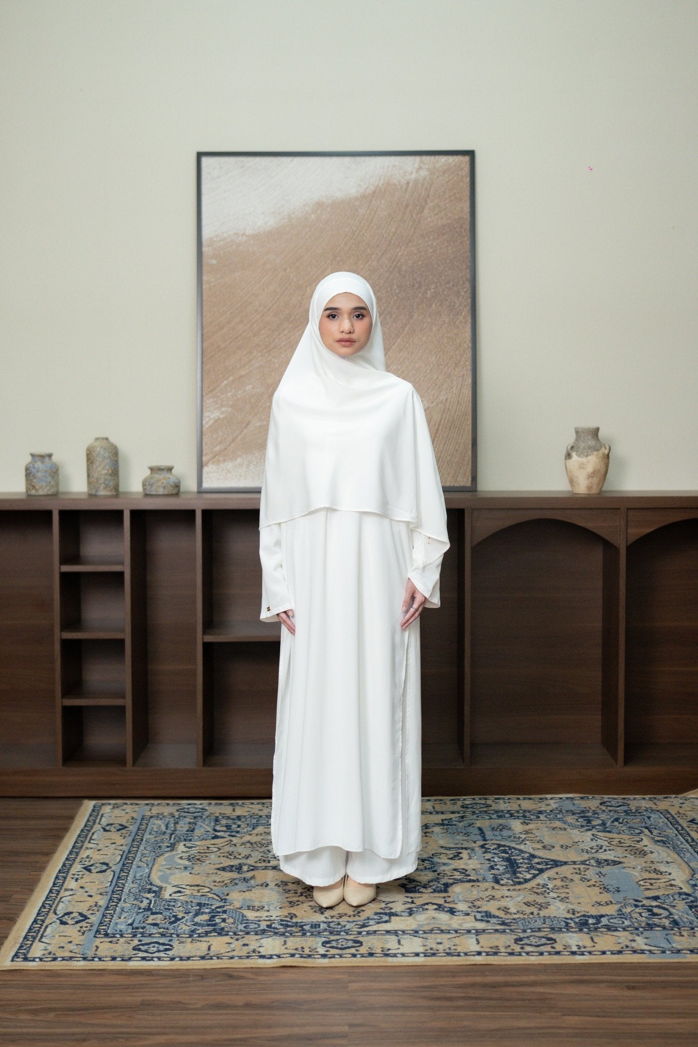 Nadira One Set dan Khimar Bandana by TUBITA - TUBITA