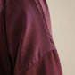 Nourah Abaya Burgundy by Tubita - TUBITA
