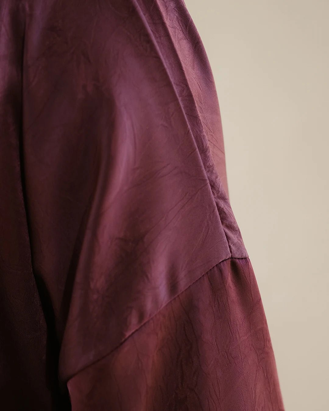 Nourah Abaya Burgundy by Tubita - TUBITA