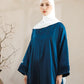 Nourah Abaya Emerald by Tubita - TUBITA