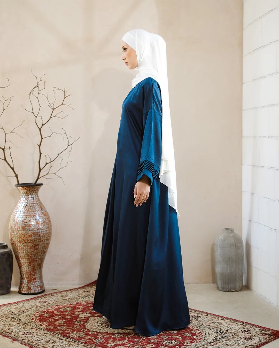 Nourah Abaya Emerald by Tubita - TUBITA