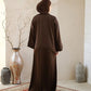 Nourah Abaya Mahogany by Tubita - TUBITA