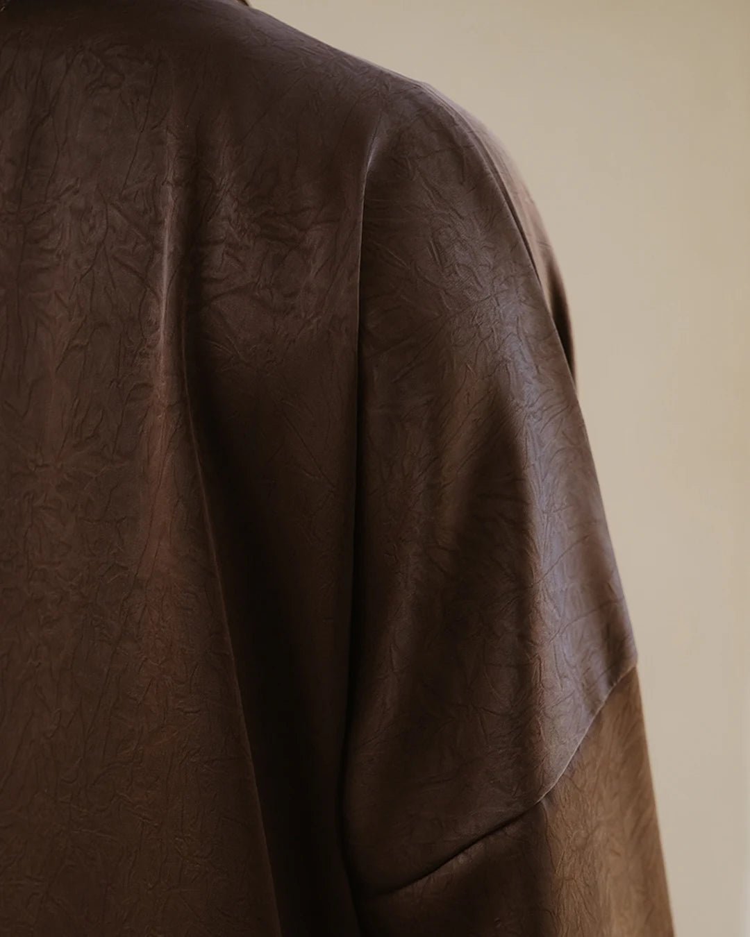 Nourah Abaya Mahogany by Tubita - TUBITA
