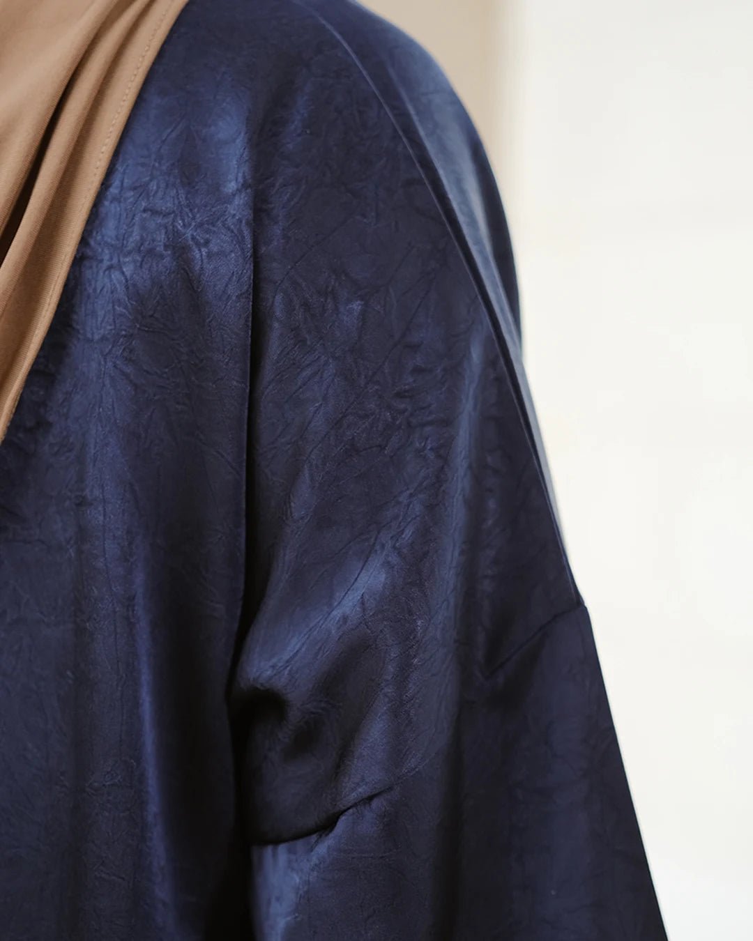 Nourah Abaya Navy by Tubita - TUBITA