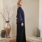 Nourah Abaya Navy by Tubita - TUBITA
