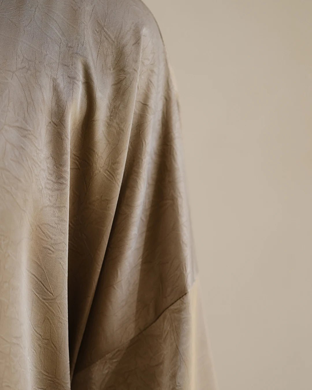 Nourah Abaya Taupe by Tubita - TUBITA