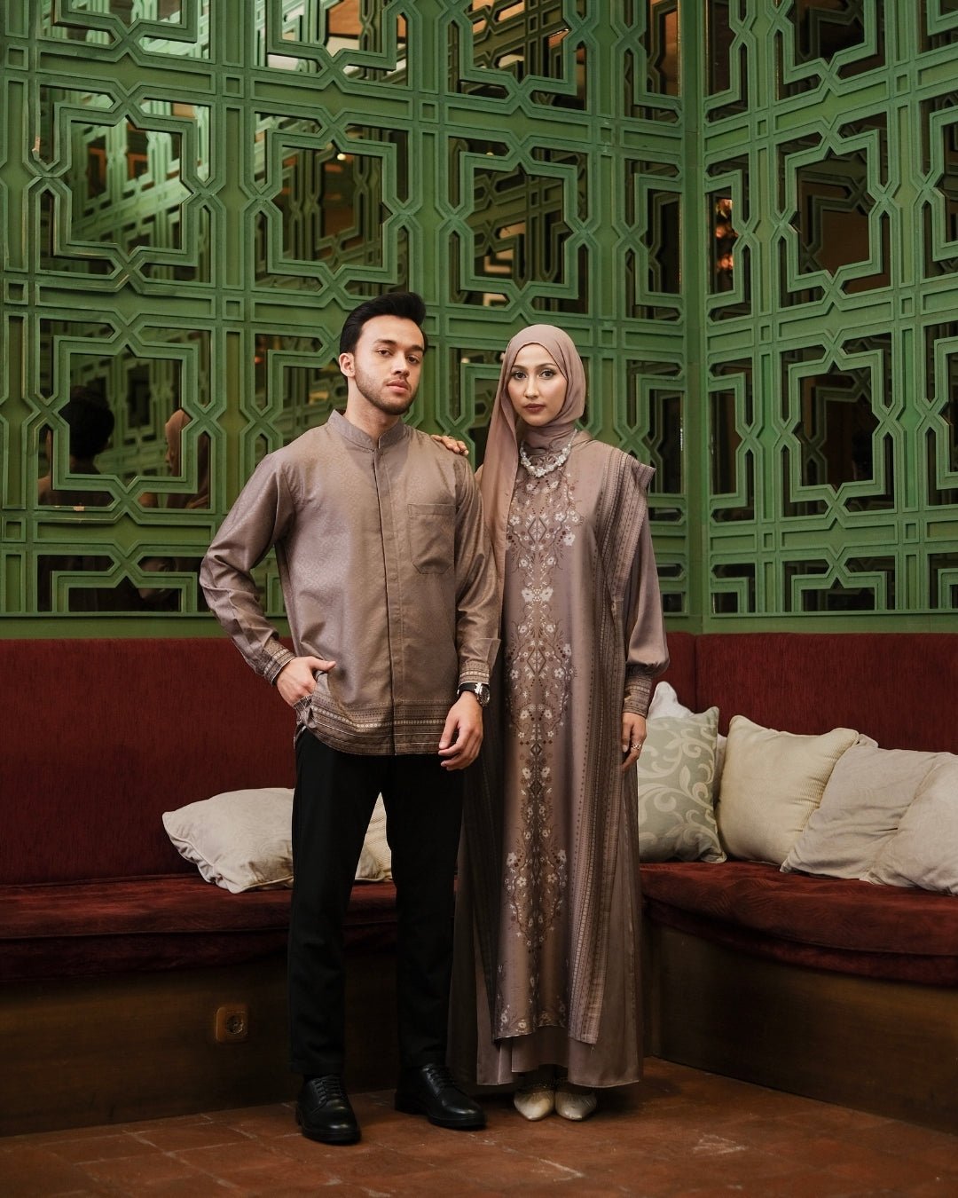 Raya dress & Kareem Brown - TUBITA