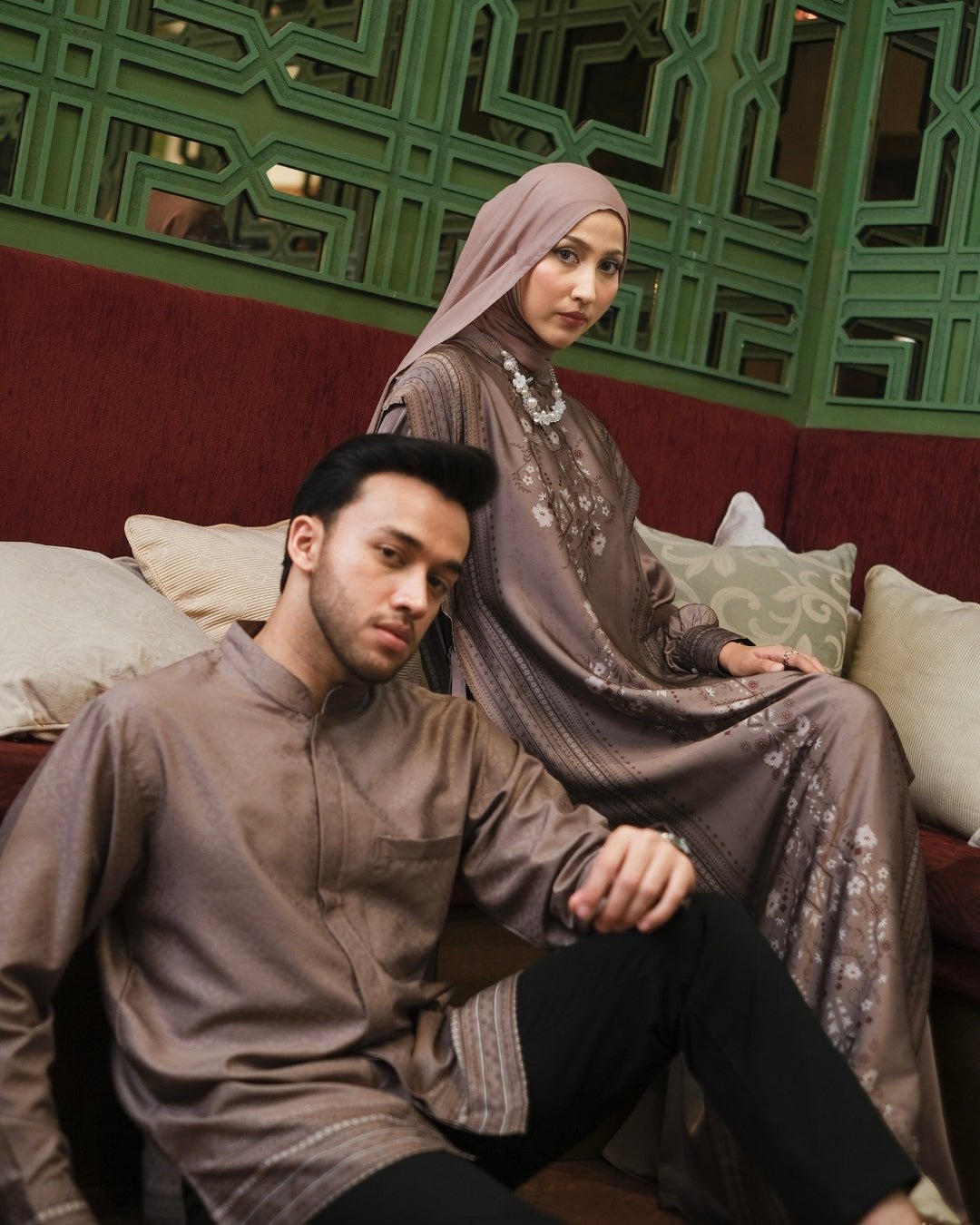 Raya dress & Kareem Brown - TUBITA