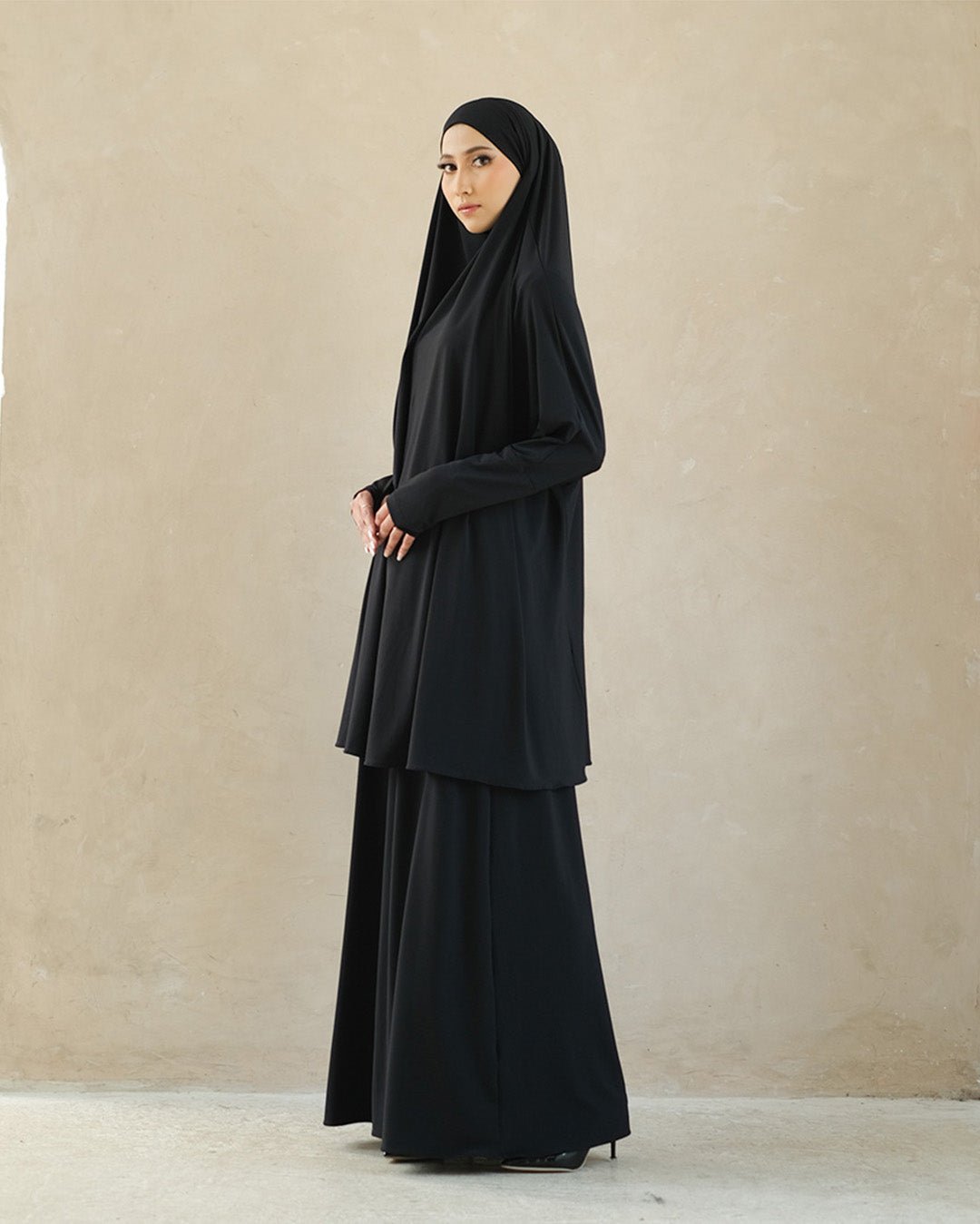 Safa Abaya Set Black by Tubita - TUBITA