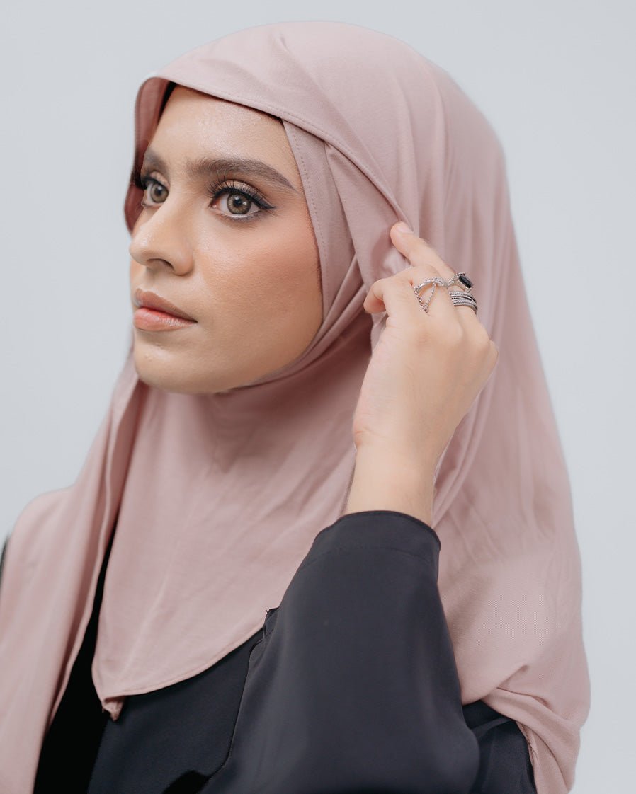 Salwa Pashmina Instan Rose by Tubita - TUBITA