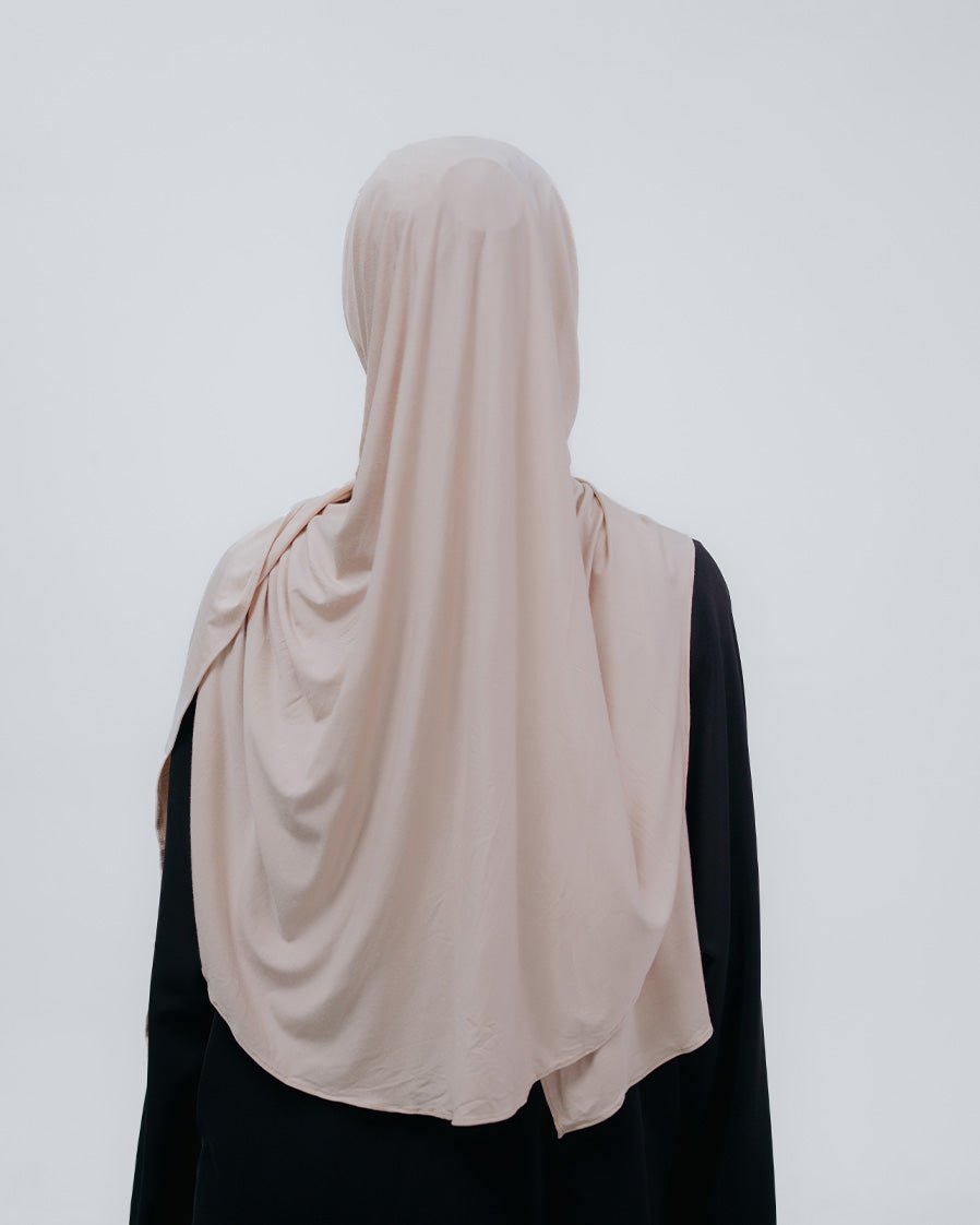 Salwa Pashmina Instant Beige by Tubita - TUBITA