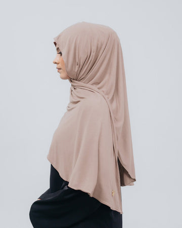 Salwa Pashmina Instant Mocca by Tubita