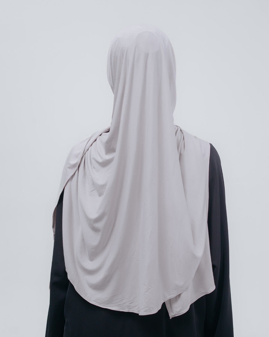 Salwa Pashmina Instant Silver by Tubita - TUBITA