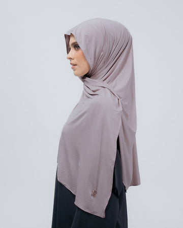 Salwa Pashmina Instant Taupe by Tubita