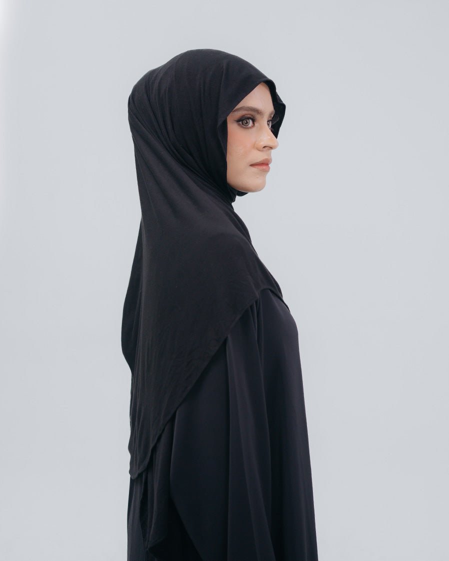 Salwa Viscose Spandek Instan Black by TUBITA - TUBITA