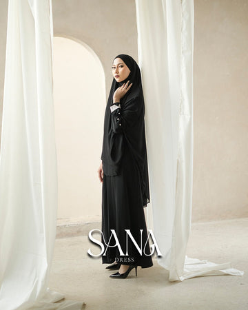 Sana Dress Black by TUBITA