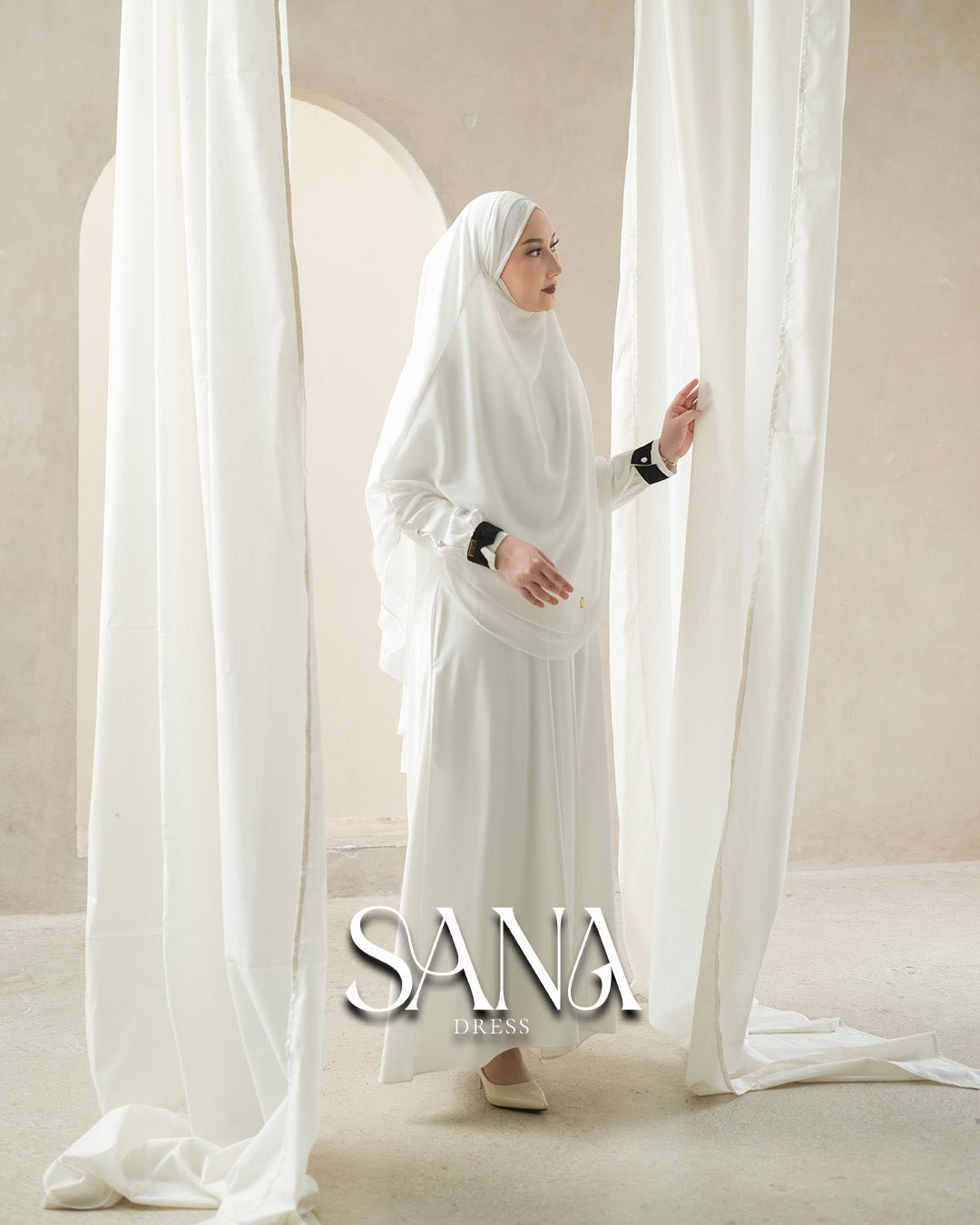 Sana Dress Broken White by TUBITA - TUBITA