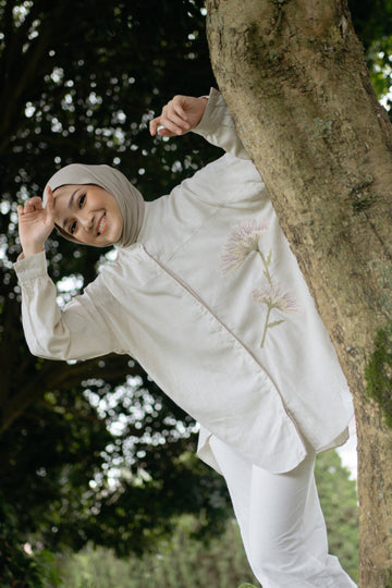 Sekar Shirt Natural by Tufine - TUBITA