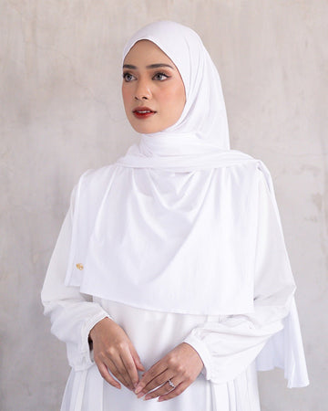 Velora Pashmina Broken White by Tubita