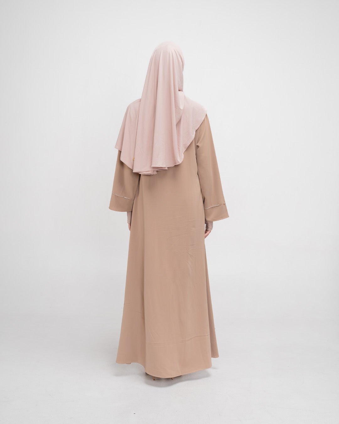 Zalina Abaya Mocca by TUBITA - Baju Umroh Wanita - TUBITA