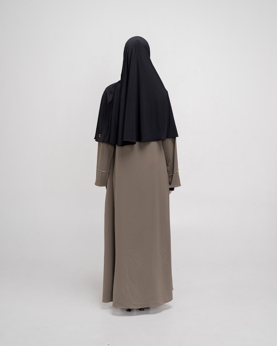 Zalina Abaya Olive by TUBITA - Baju Umroh Wanita - TUBITA