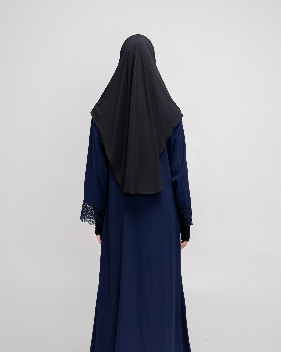 Zoya French Khimar Black By Tubita - TUBITA