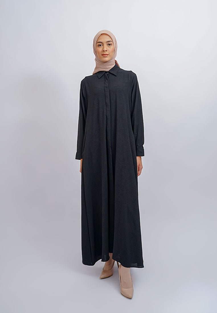 Amerta Dress Black by Tubita - Tufine