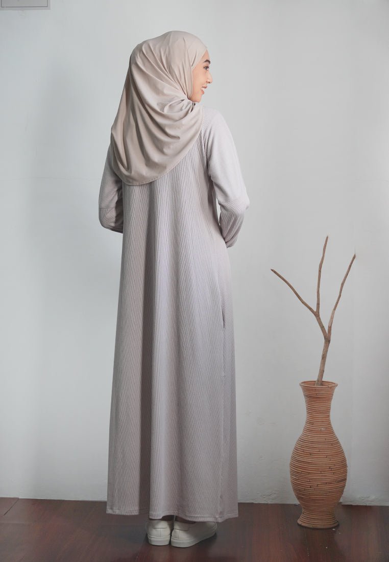 Aska Knit Dress Oats by Tubita - TUBITA