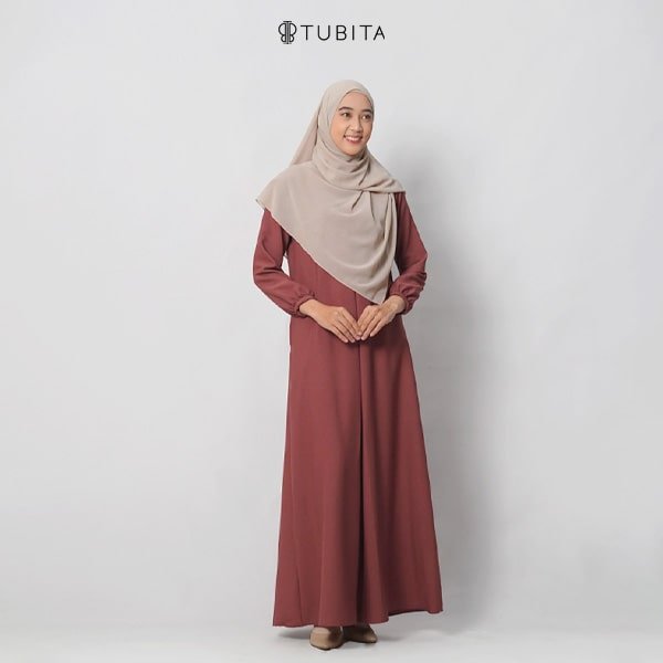 Camila Dress Rust by Tubita - TUBITA