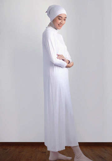 Inner Dress Basic White by Tubita