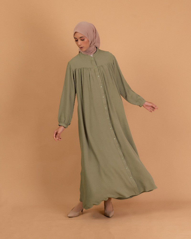 Lulu Dress Sage by Tubita - Tufine