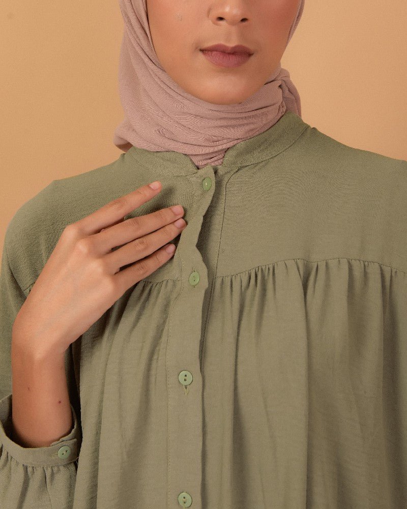 Lulu Dress Sage by Tubita - Tufine