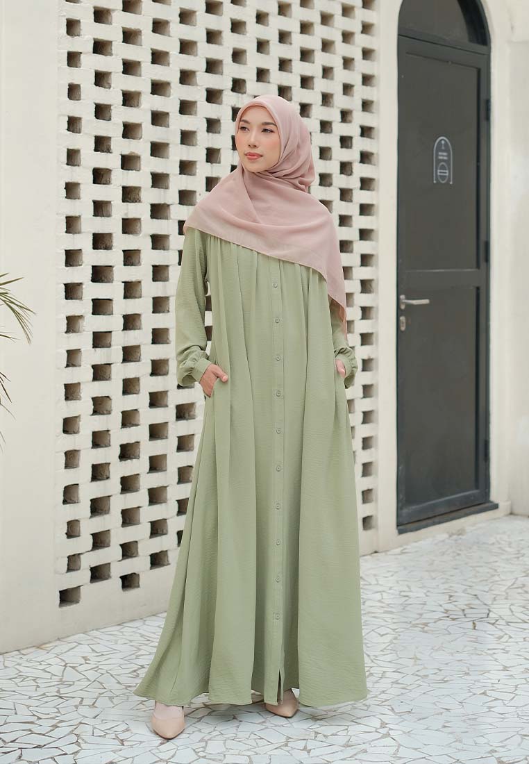 Lulu Dress Sage by Tubita - Tufine