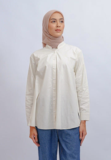 Nadin Shirt Broken White by Tufine